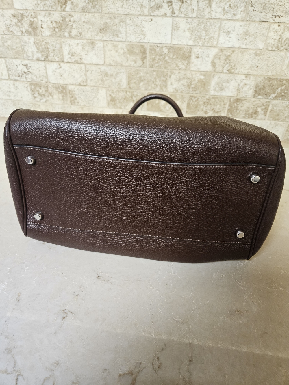Coach Large Rowan Satchel in Maple - Picture 7 of 9